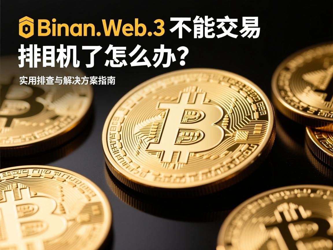 币安Web3不能交易了怎么办 实用排查与解决方案指南