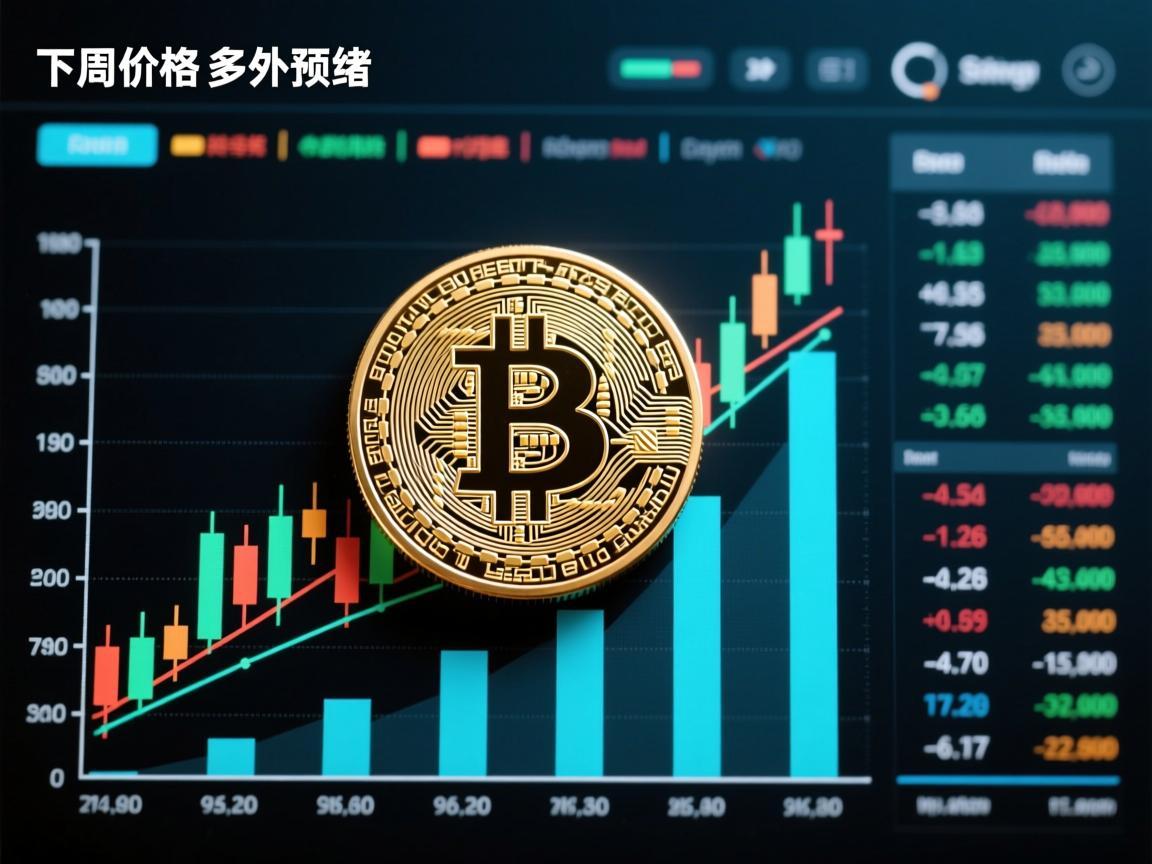 比特币下周价格预测表图，技术面与市场情绪交织下的多空博弈