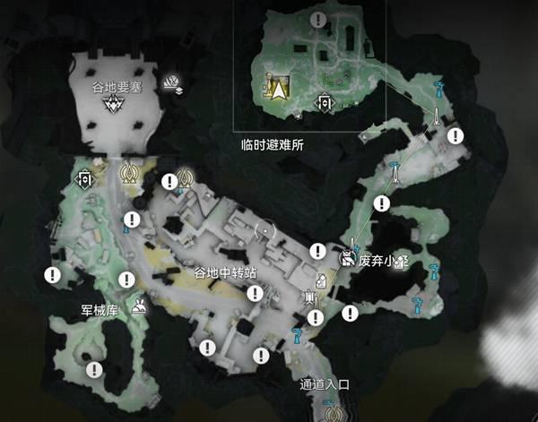 明日方舟终末地谷地通道醚质收集攻略