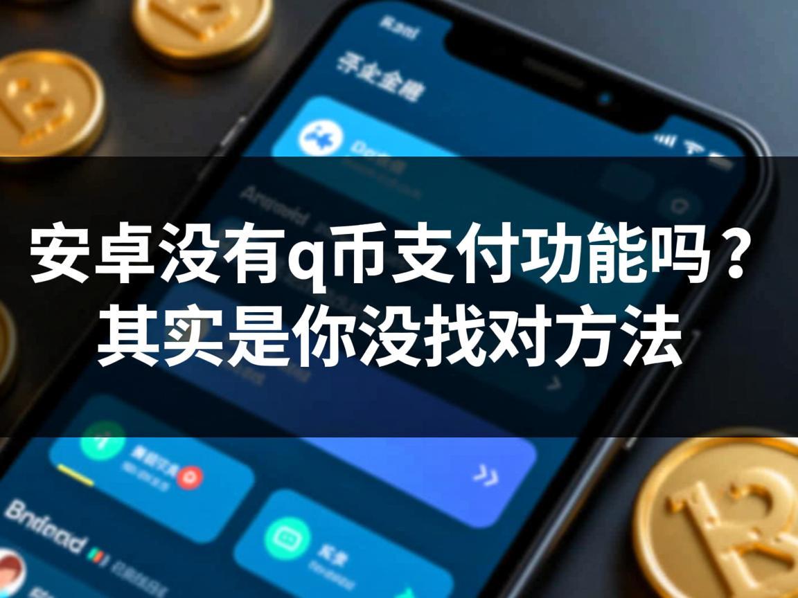 安卓没有q币支付功能吗 其实是你没找对方法