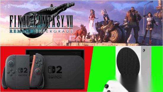 别瞧不起XSS FF7RE 纹理质量相比NS2更胜一筹