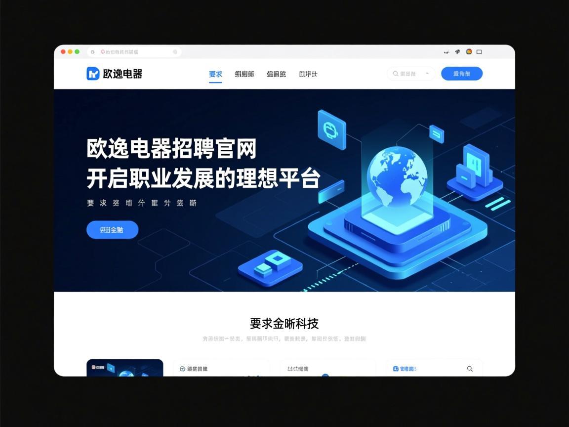 欧逸电器招聘官网，开启职业发展的理想平台
