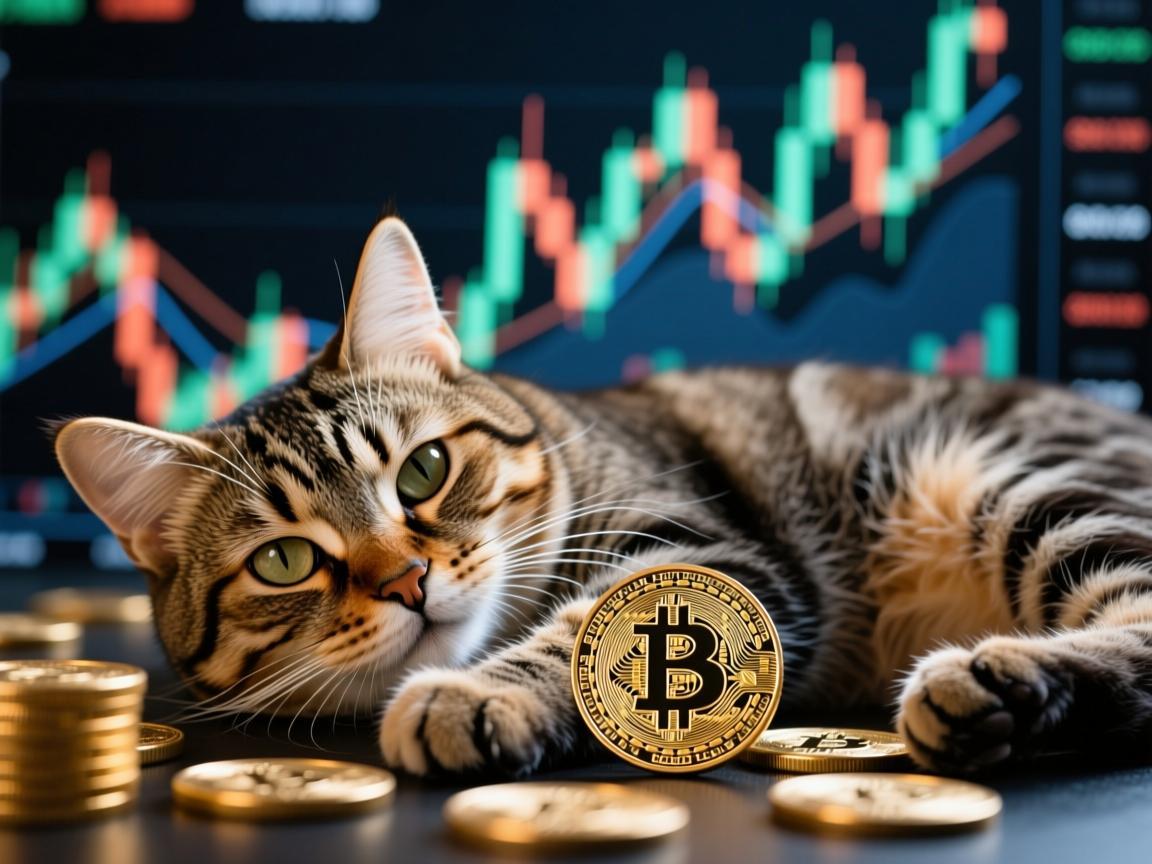 老猫与比特币价格，当慵懒遇上波动
