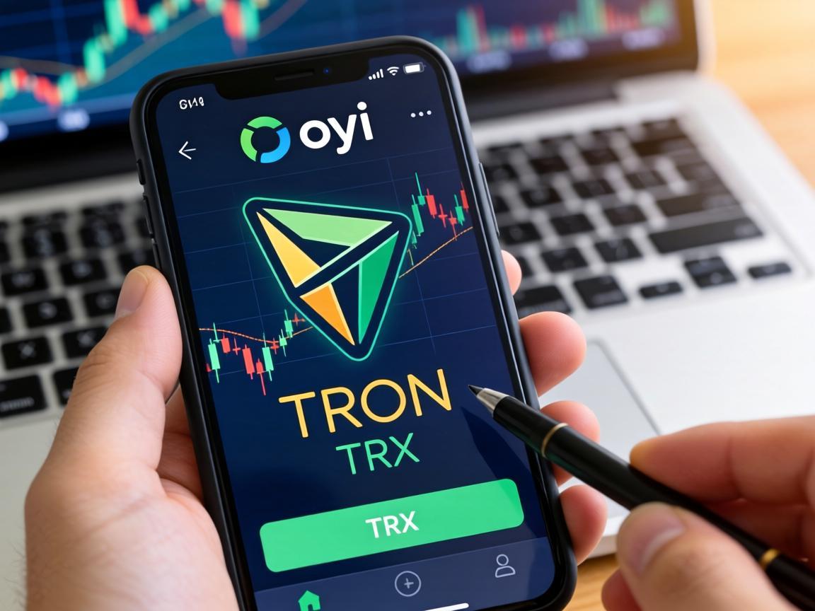 如何在Oyi交易所购买TRON（TRX）