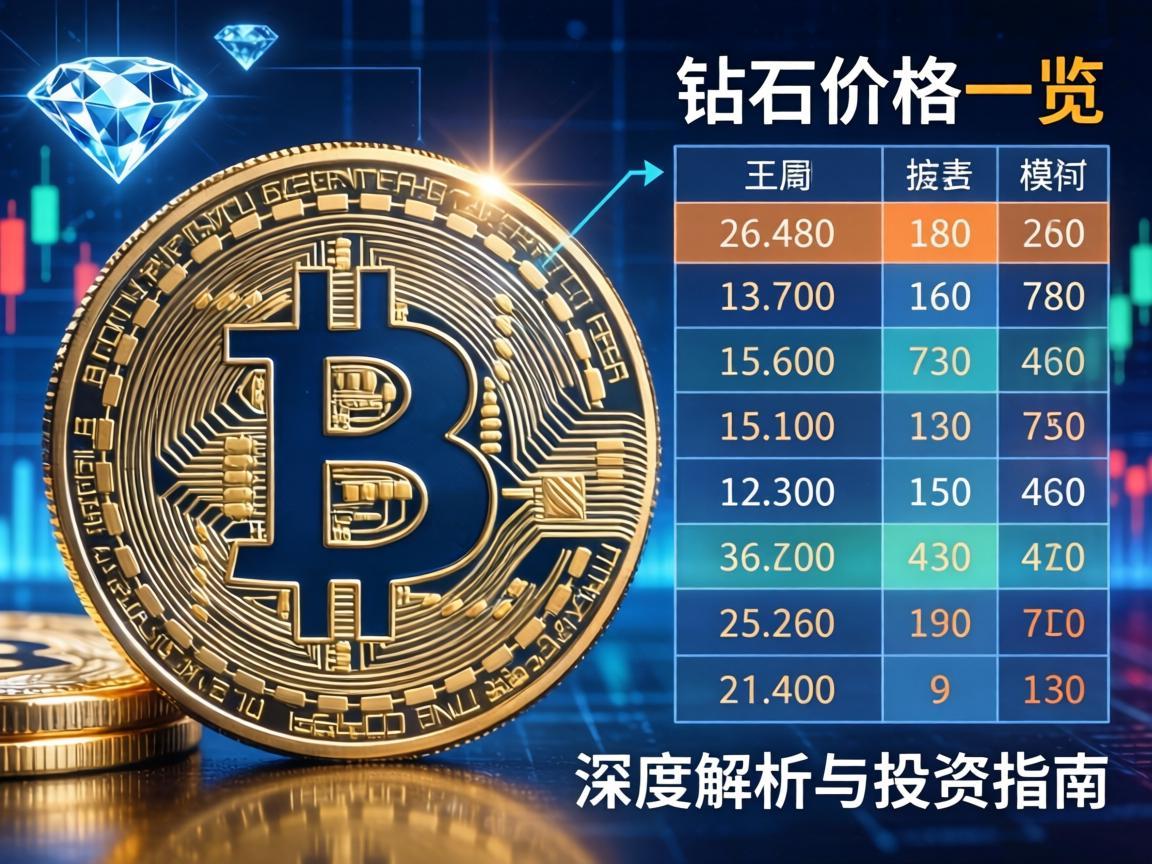 比特币钻石价格表一览，深度解析与投资指南