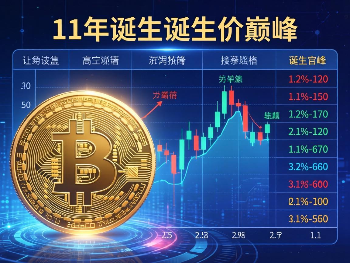比特币近11年价格表，从诞生到巅峰的历程