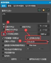 UltraEdit如何进行高级查询