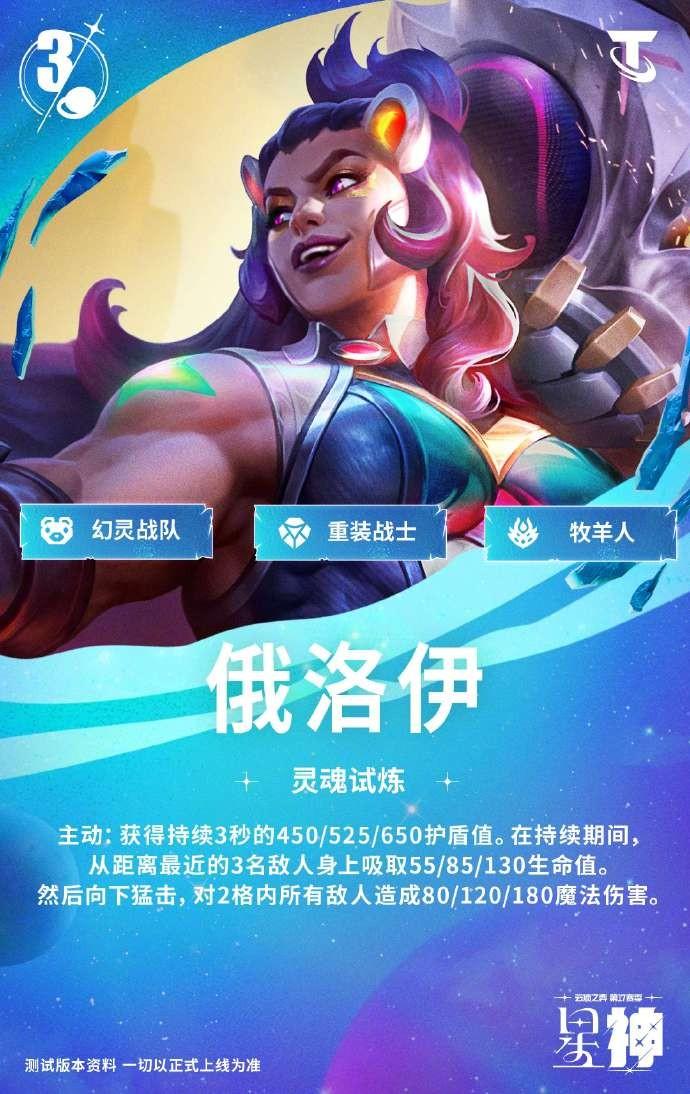 云顶之弈S17俄洛伊技能效果一览
