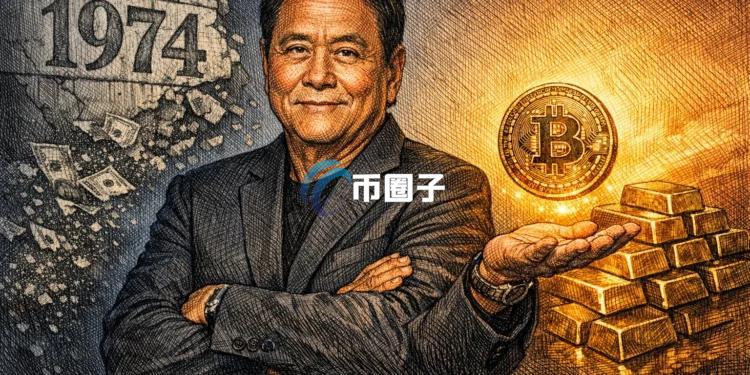 罗伯特清崎：1974年石油美元体系是今日危机根源！比特币、黄金、白银才是真钱