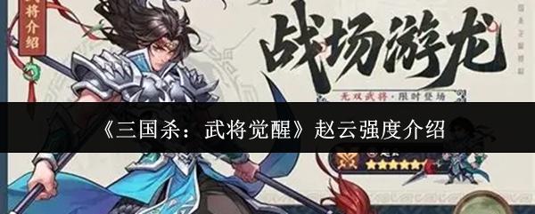 三国杀：武将觉醒 赵云强度介绍