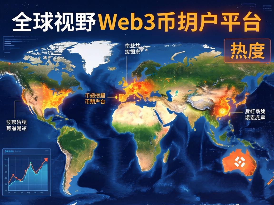 全球视野下的Web3用户分布，币安平台上的地域热度分析