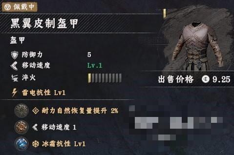 红色沙漠黑翼皮制盔甲怎么获得