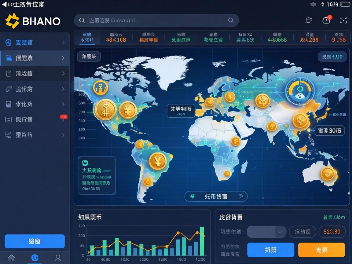 币安界面，数字货币世界的窗口