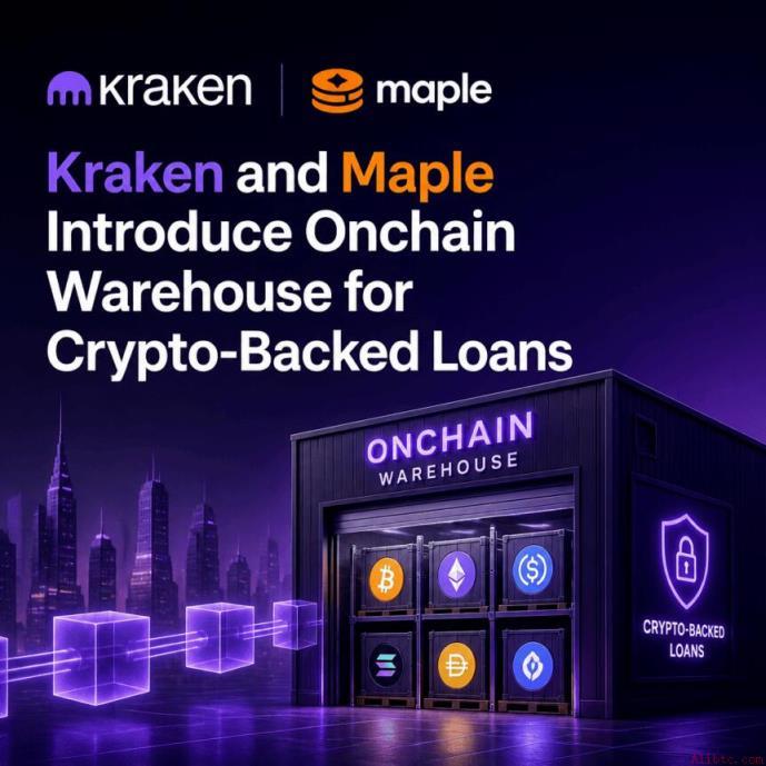 Kraken与Maple联合推出加密贷款链上金库