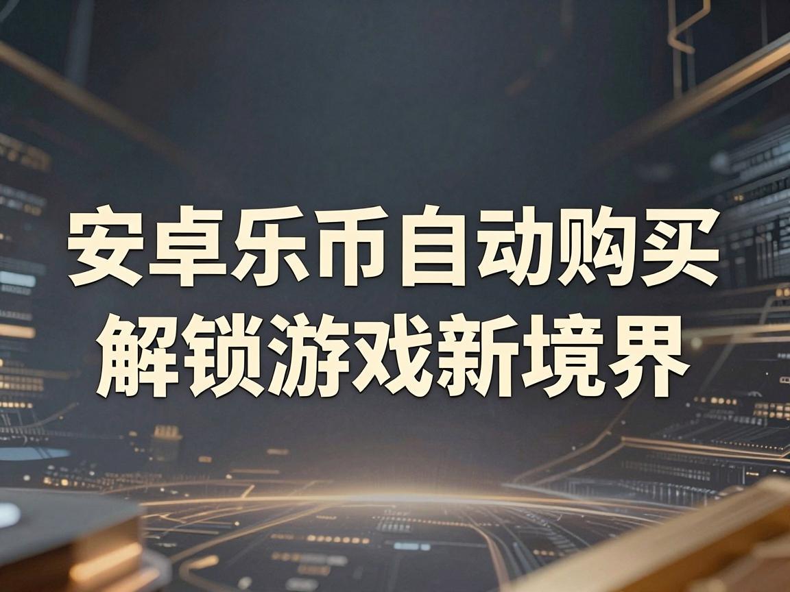 安卓乐币自动购买，解锁游戏新境界