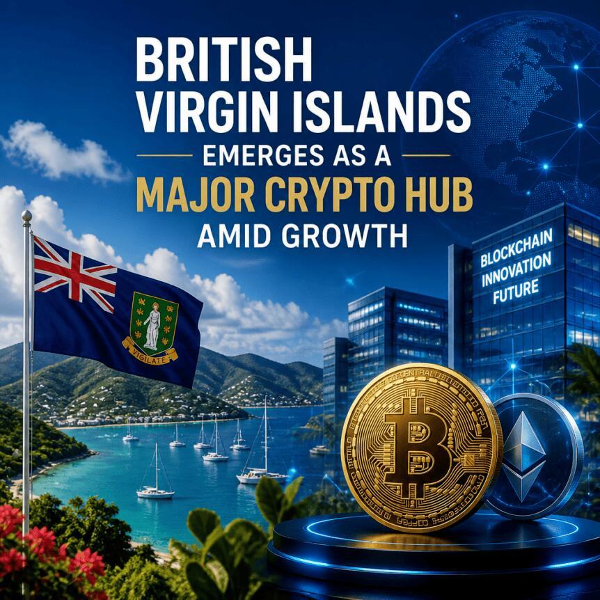 英属维尔京群岛在增长中崛起为重要加密货币中心