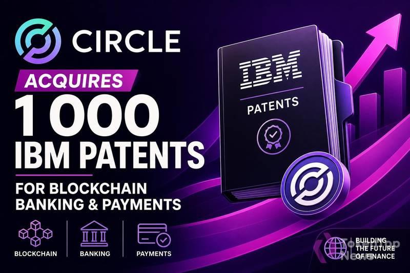 Circle收购IBM 1,000项区块链、银行及支付专利