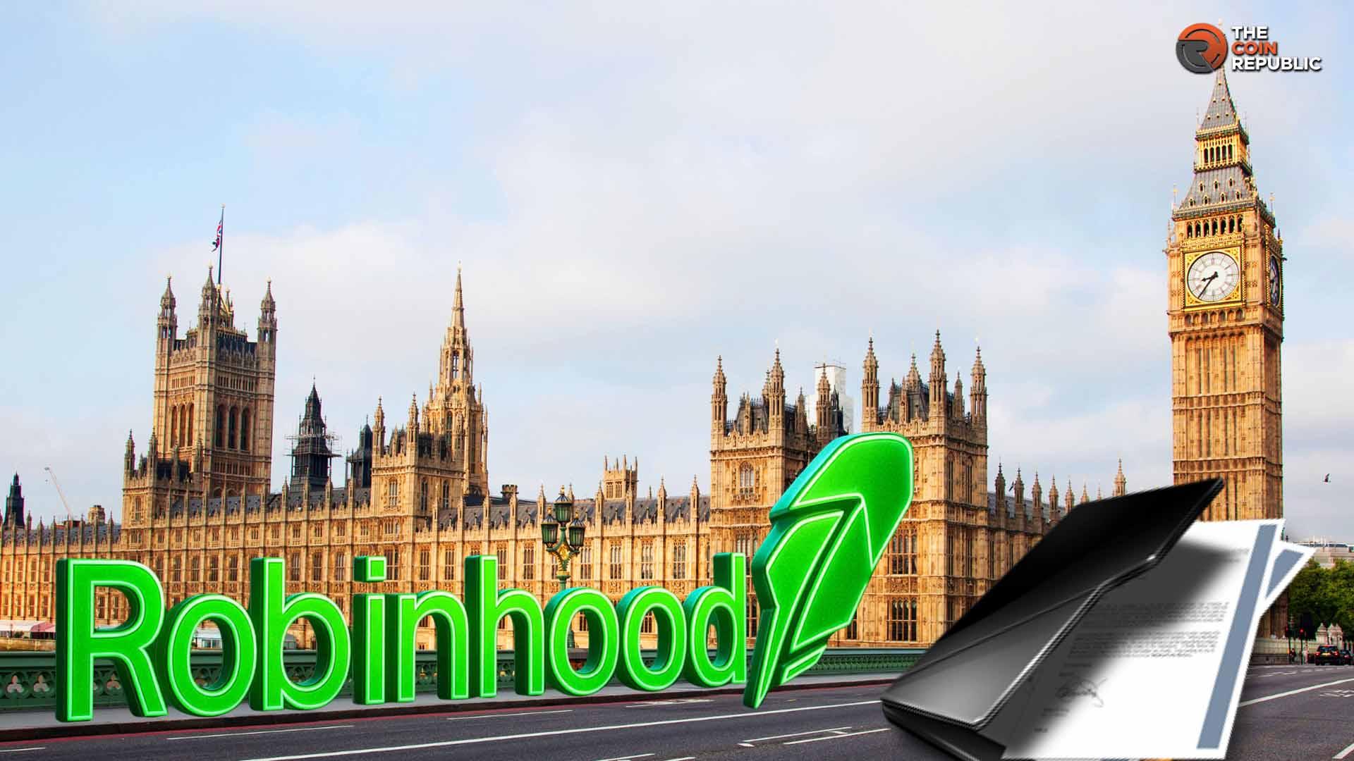Robinhood 英国加密货币注册在FCA规则生效前落地